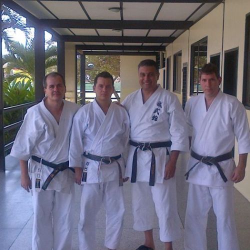 Sensei Alberto Soto - Luis Soto - Martin -Roberto Orellana 